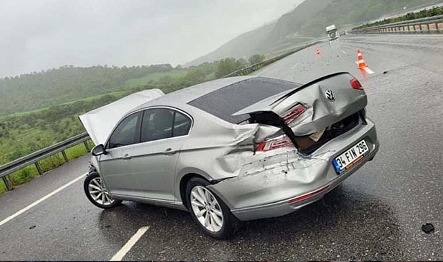 AKP Milletvekili trafik kazası geçirdi