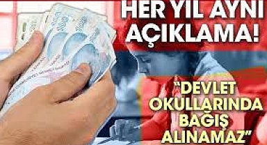 Özel okul görünümlü devlet okulu: 60 bin lira bağış isteniyor