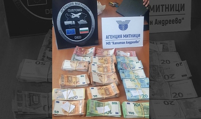 Gizemli Türk şoför 153 bin euro ile sınırda yakalandı
