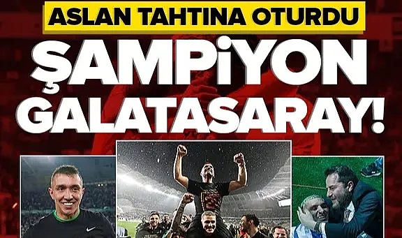 2023-24 sezonu Süper Lig şampiyonu Galatasaray