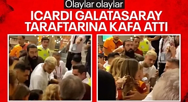 Mauro Icardi'nin bir taraftarla yaşadığı gergin anlar