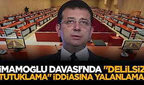 Adalet Bakanlığı'ndan İmamoğlu suç örgütü davasındaki iddialara yalanlama