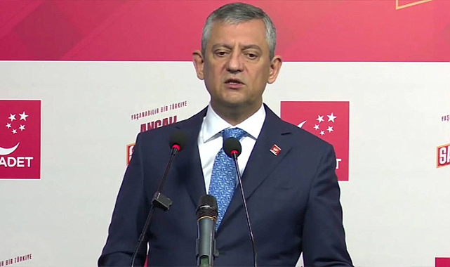 Özgür Özel’den Mansur Yavaş’a soruşturma izni sonrası ilk açıklama