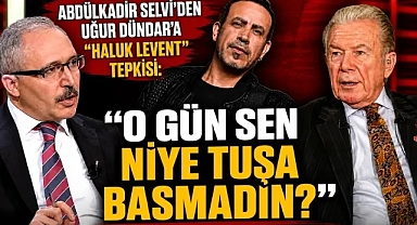 Abdülkadir Selvi'den Uğur Dündar'a "Haluk Levent" tepkisi: "O gün sen niye tuşa basmadın?"