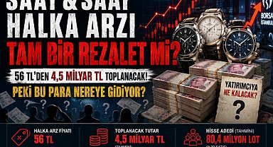 Saat ve Saat halka arzı tam olarak bir rezalet
