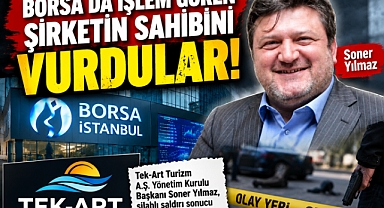 BORSA DA İŞLEM GÖREN ŞİRKETİN SAHİBİNİ VURDULAR!