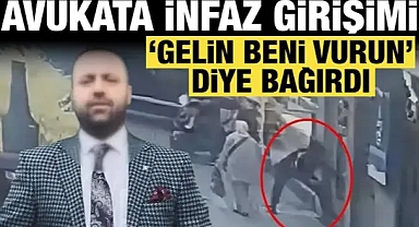 Gelin beni vurun diye bağırdı: Avukata motosikletli infaz girişimi